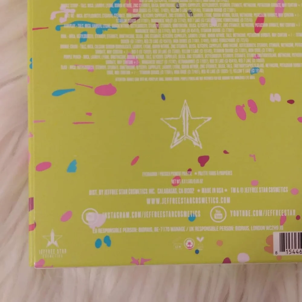 💝 FIRM! NWT JEFFREE STAR MINI BREAKER EYESHADOW PRESSED PALETTE (LAST ONE)